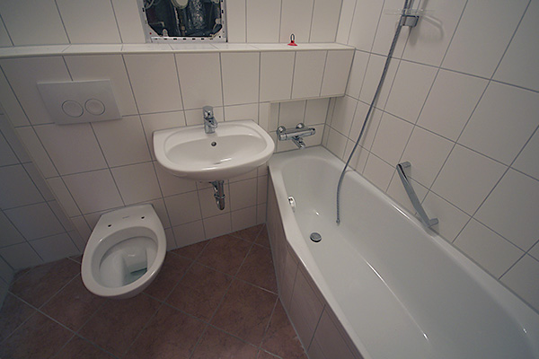 Badrenovierung im Plattenbau WHH10